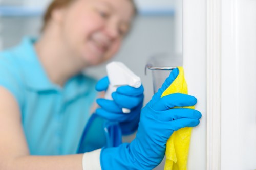 Professional sofa cleaning in South Hornchurch on a fabric couch
