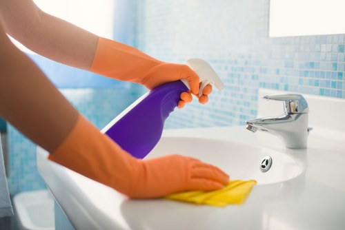 Dust and odour removal from curtains in South Hornchurch